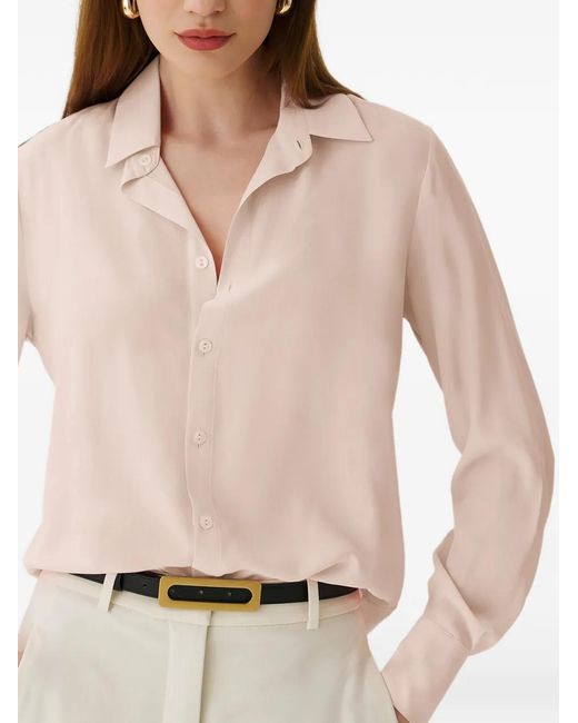 Framboise Natural Reth Silk Shirt