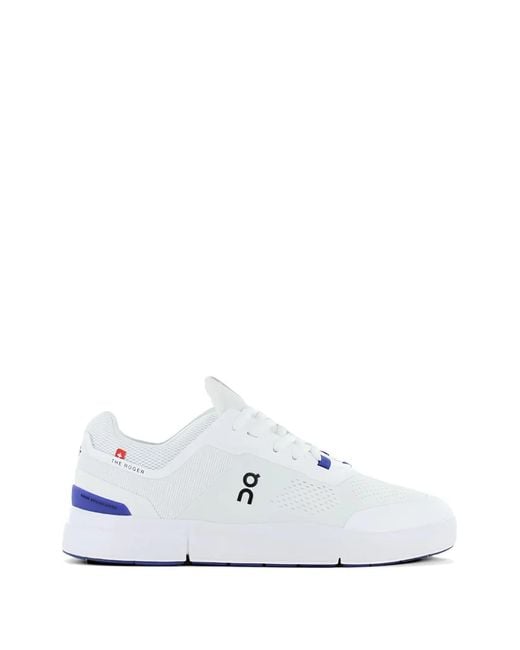 On Shoes White The Roger Spin Sneakers