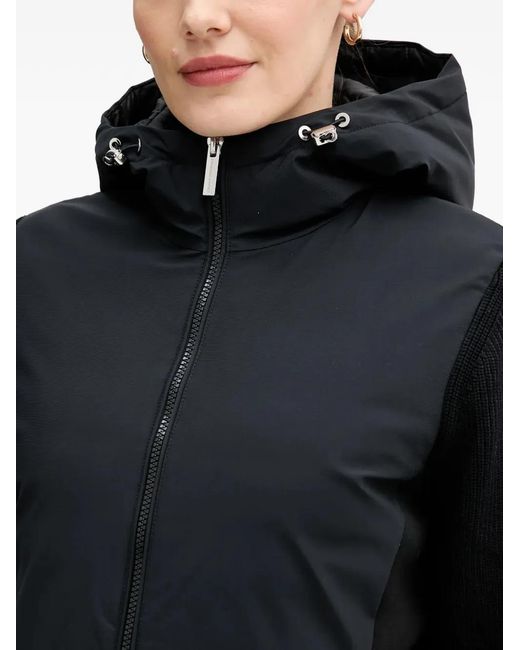 Colmar Black Hooded Zip Jacket