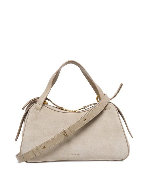 Jil Sander Natural Small Dune Cross Body Bag
