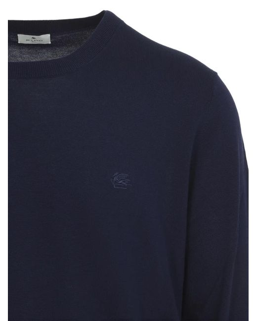 Etro Blue Sweaters for men