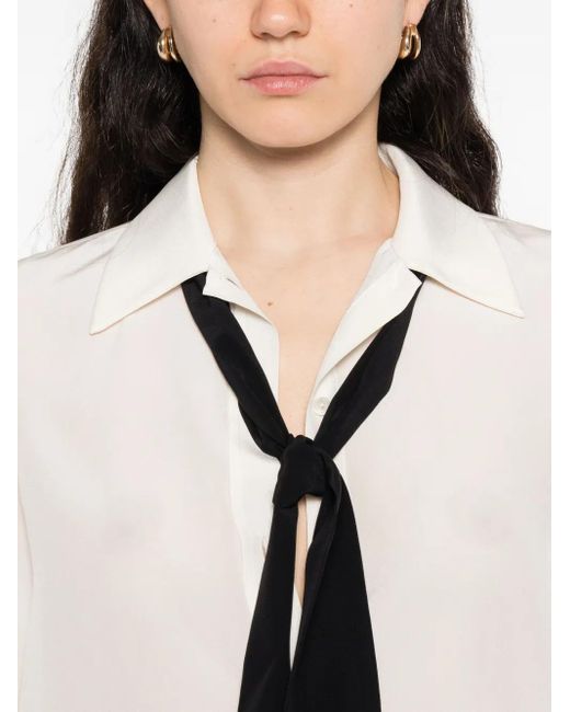 Blusa di Nili Lotan in White