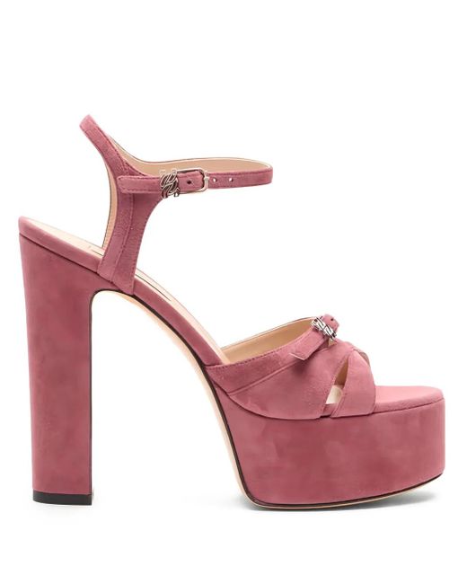 Casadei Patty プラットフォーム サンダル 80mm Pink