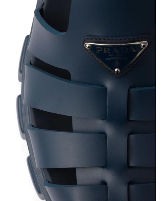 メンズ Prada Monolith チャンキーストラップ サンダル Blue