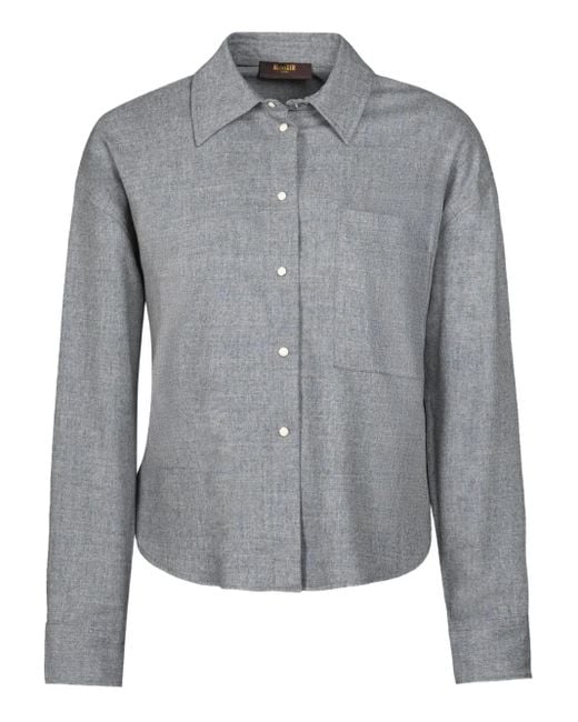 Moorer Gray Mindy Shirt