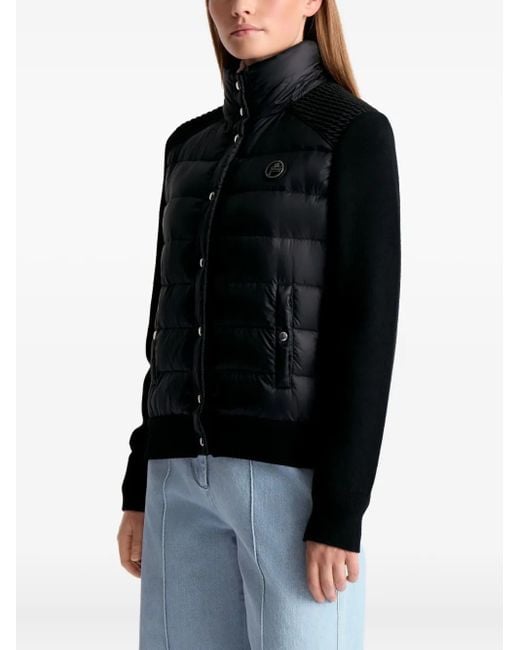 Fusalp Black Acarim Panelled Puffer Jacket