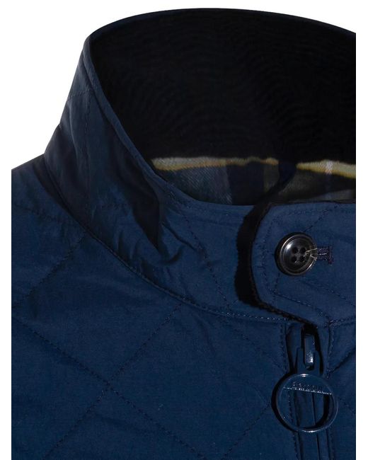Barbour Blue Tyneside Quilted Jacket for men
