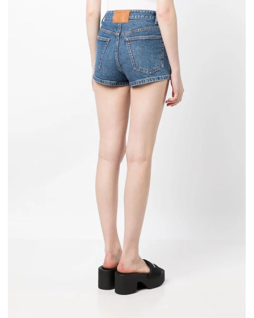 Alexander Wang Blue Denim Skort