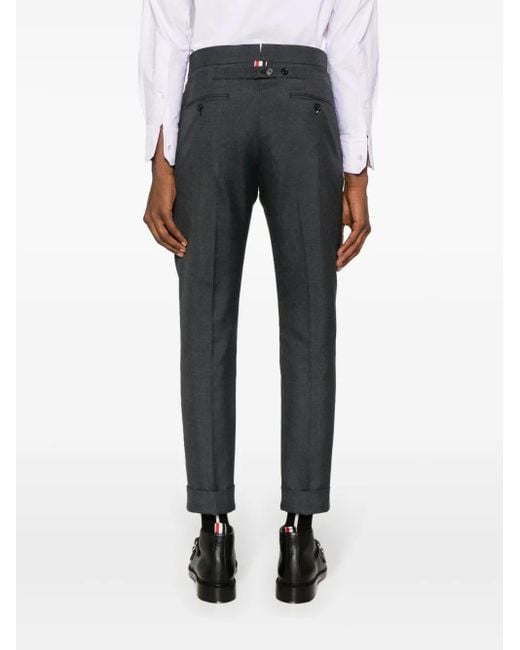 Thom Browne Gray Trousers for men