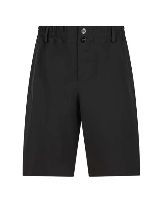 Moncler Black X A$Ap Rocky Elasticated-Waist Shorts for men
