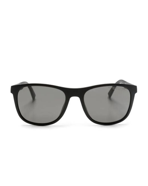 Tommy Hilfiger Gray Logo-Embossed Square-Frame Sunglasses for men