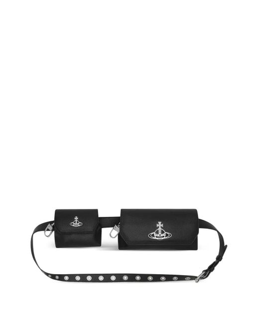 Vivienne Westwood Multi Pouch Belt Bag in Black for Men | Lyst UK