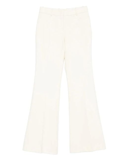 Ermanno Scervino White Virgin Wool Trousers
