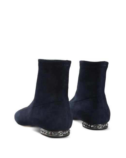 Casadei Blue Galaxy Boots