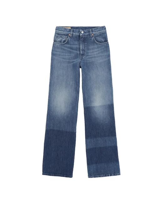 Fortela Blue Patchwork Jeans