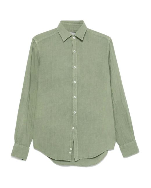Camicia di Canali in Green da Uomo