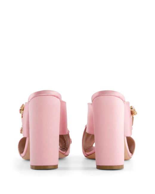 Giambattista Valli ビジュートリム ミュール Pink