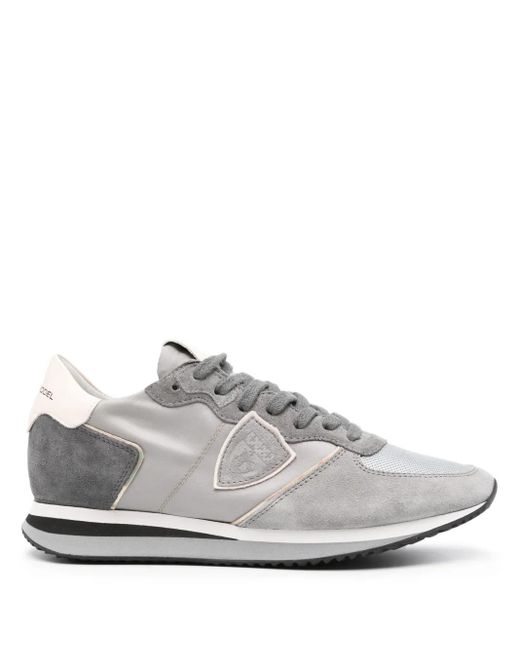 Philippe Model White Trpx Panelled Sneakers