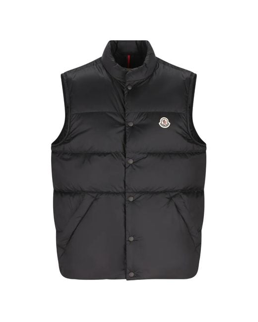 Chaleco Tuquerouye Acolchado Moncler de hombre de color Black