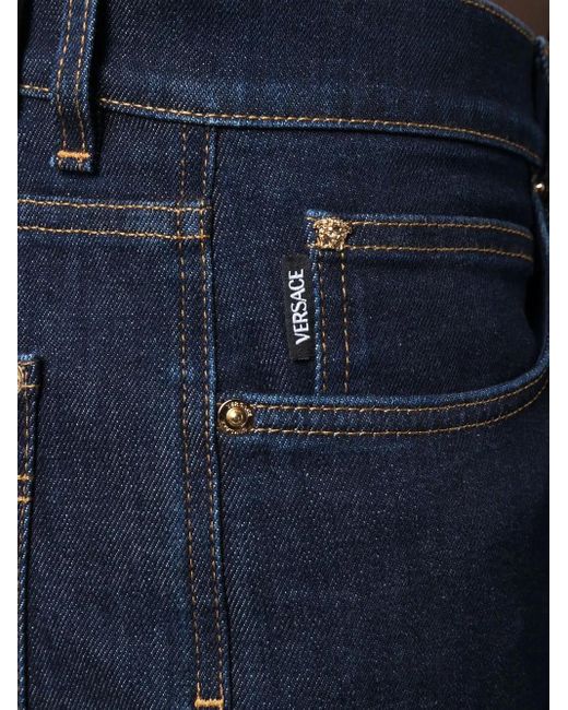 Versace Blue Slim Jeans for men