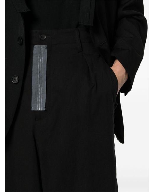 Pantalon à coupe droite Y's Yohji Yamamoto pour homme en coloris Black
