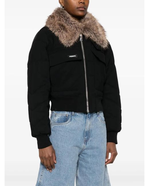 Coperni Black C+ Bomber Jacket