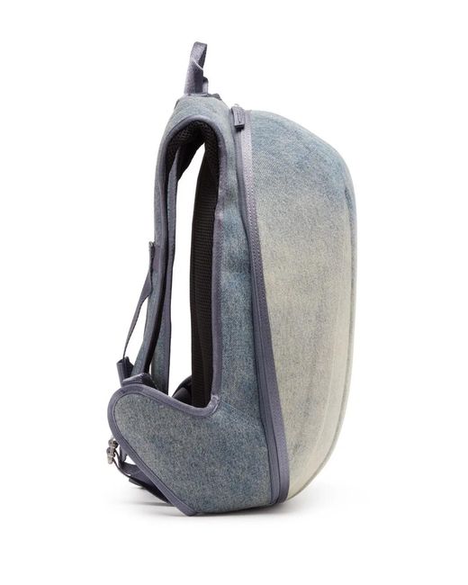DIESEL Blue 1Dr Pod Hard-Shell Backpack for men