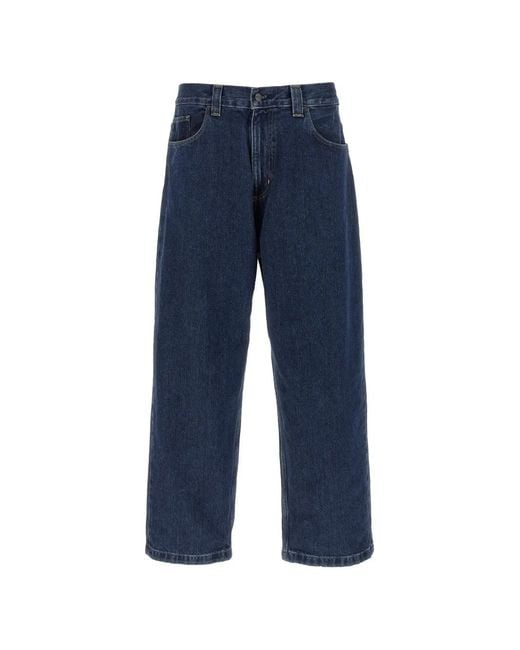 Carhartt Blue Brandon Loose-Fit Jeans for men