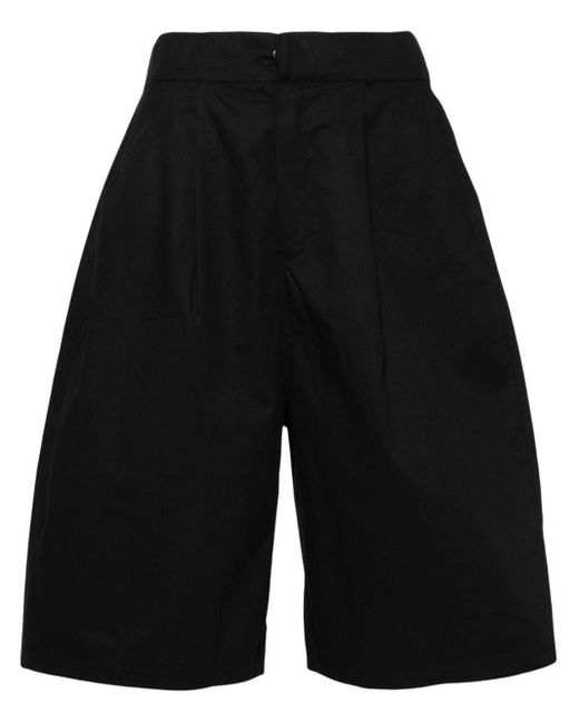 Pantalones cortos con pinzas Thom Krom de color Black