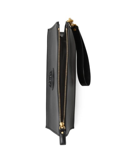 Versace Black Lou Ledertasche