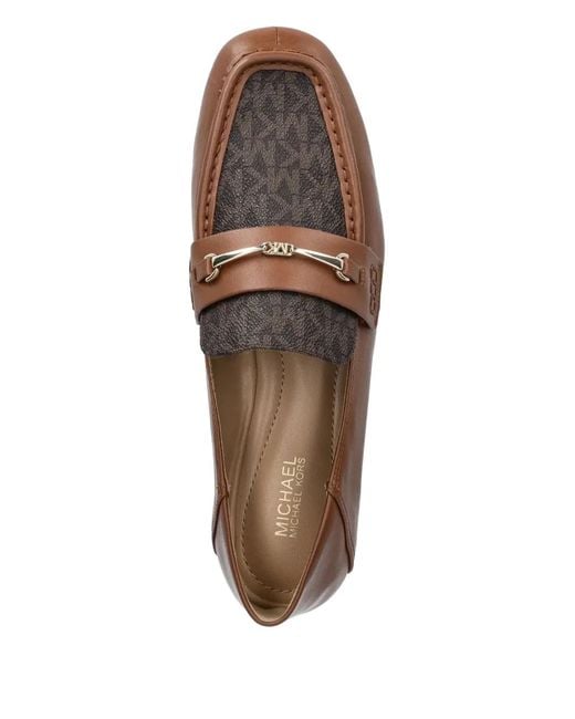 MICHAEL Michael Kors Brown Lordsy Lena Loafers