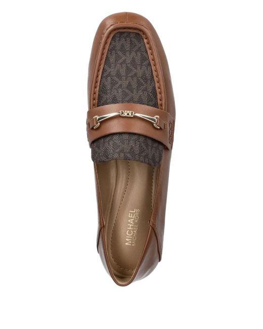 MICHAEL Michael Kors Brown Lordsy Lena Loafers