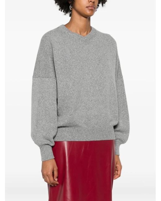 Khaite Gray Wolfe Cashmere Sweater