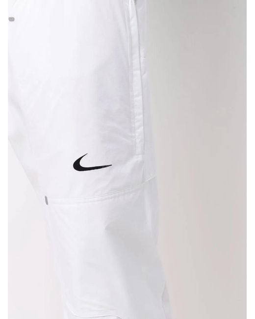 NIKE X OFF-WHITE White Logo Bootcut Trousers for men