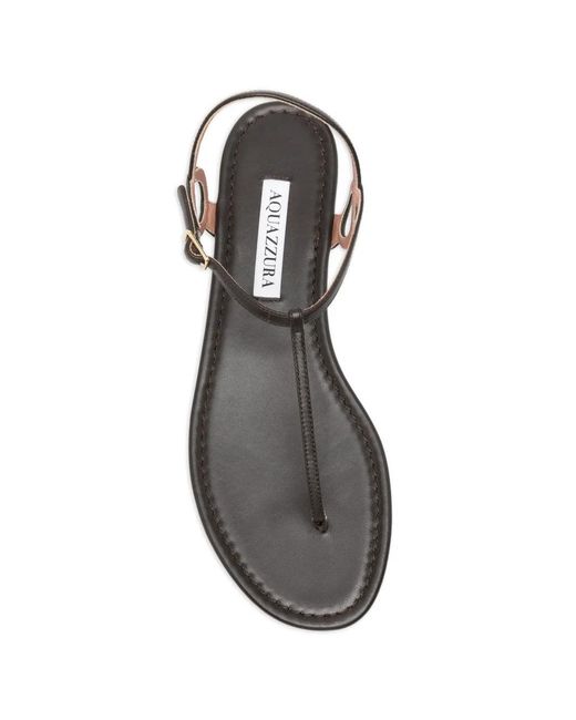 Aquazzura White Buckle-Fastening Sandals
