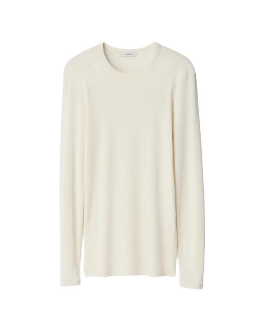 Lemaire White Long-Sleeve Top for men
