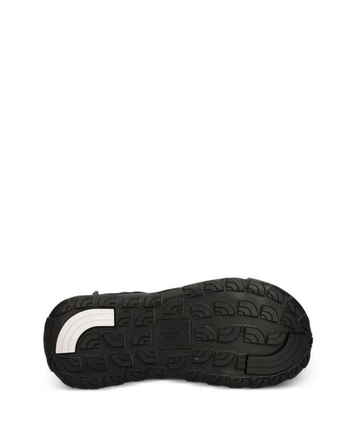 The North Face Black Explore Touch-Strap Drawstring Sandals for men