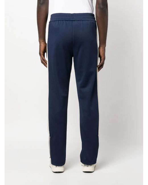 Palm Angels Jogginghose Mit Monogramm-Stickerei in Blue für Herren