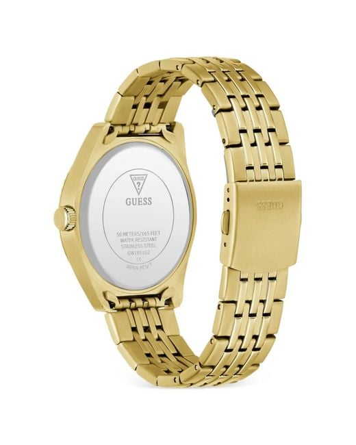 Guess Metallic 44Mm Watch for men