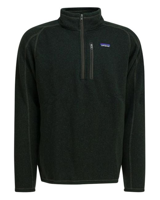 Jersey con cremallera Patagonia de hombre de color Black