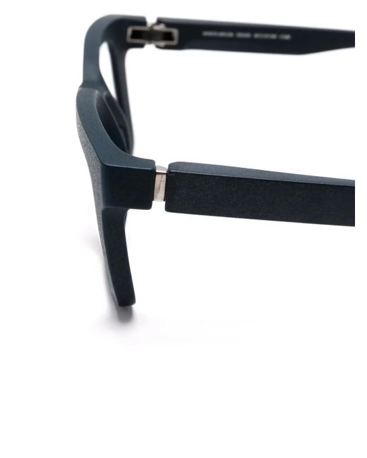 Mykita Blue Souda Rectangle-Frame Glasses