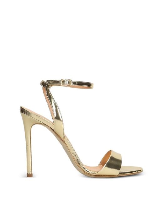 The Seller Metallic Ankle-Strap Sandals