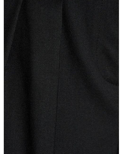 IRO Blue Pleated Shorts