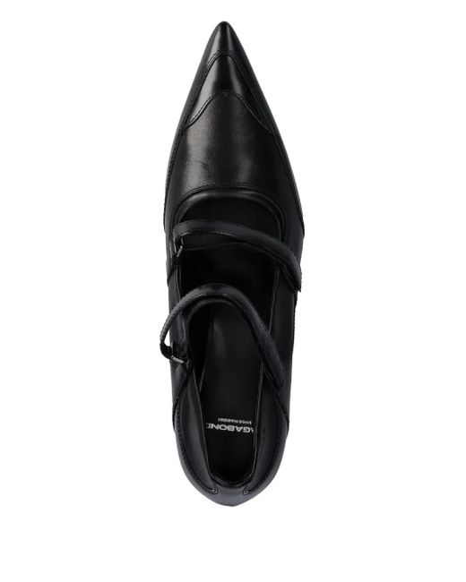 Vagabond Black 47Mm Lykke Double-Strap Pumps