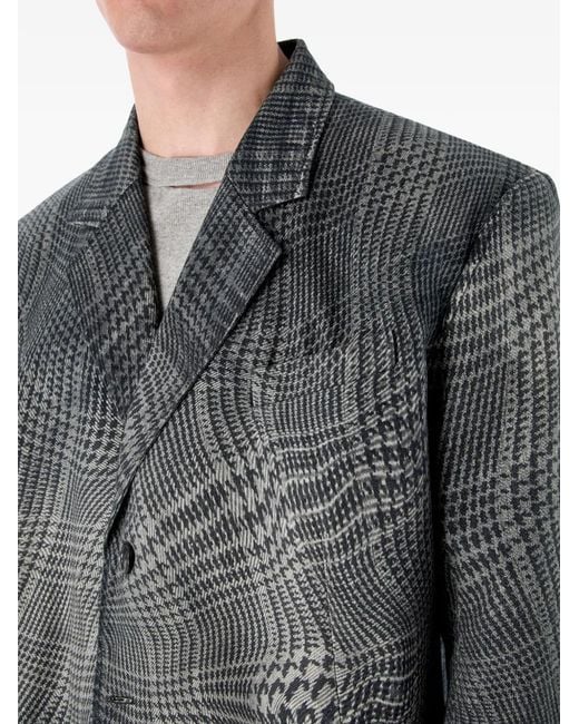 CAMPERLAB Geruite Blazer in het Gray