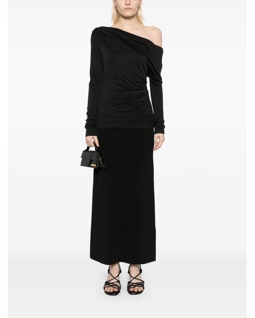 Acler Black Noble Top