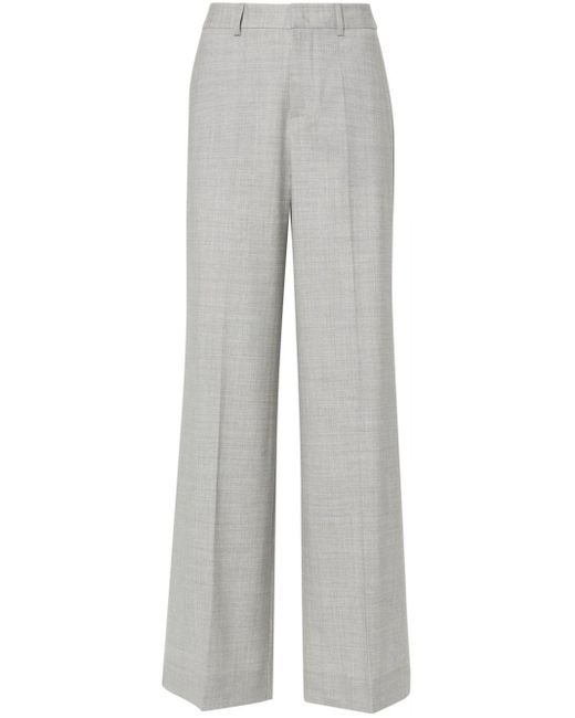 Pantalones anchos con pinzas P.A.R.O.S.H. de color Gray
