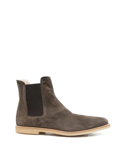 Common Projects Brown Chelsea Boots for men