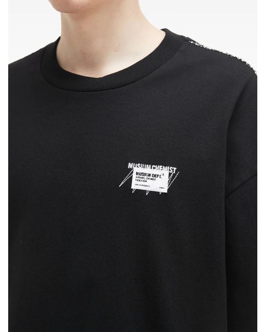 T-Shirt di Musium Div. in Black da Uomo