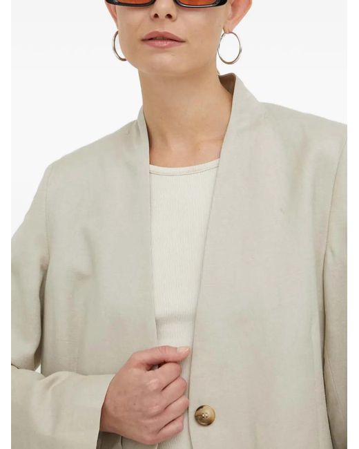 Lovechild White Single-Breasted Jacket